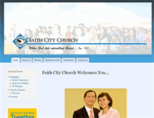 Tablet Screenshot of faithcity.org.my